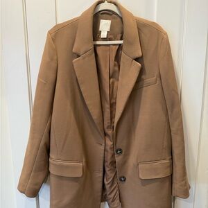 H&M Classic tan oversized Blazer